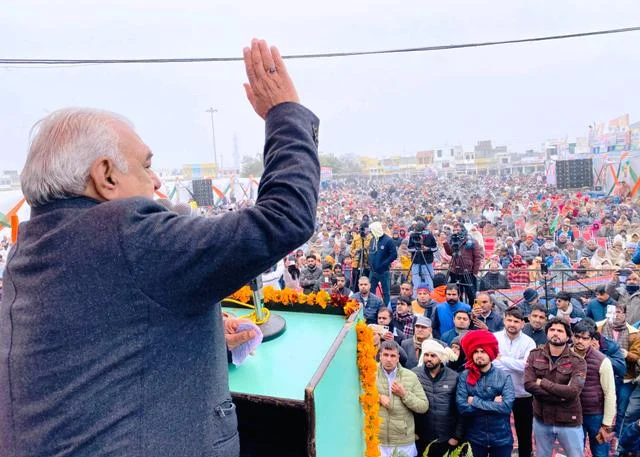 राहुल गांधी की न्याय यात्रा पर हुआ हमला प्रजातंत्र पर हमला है - भूपेंद्र हुड्डा