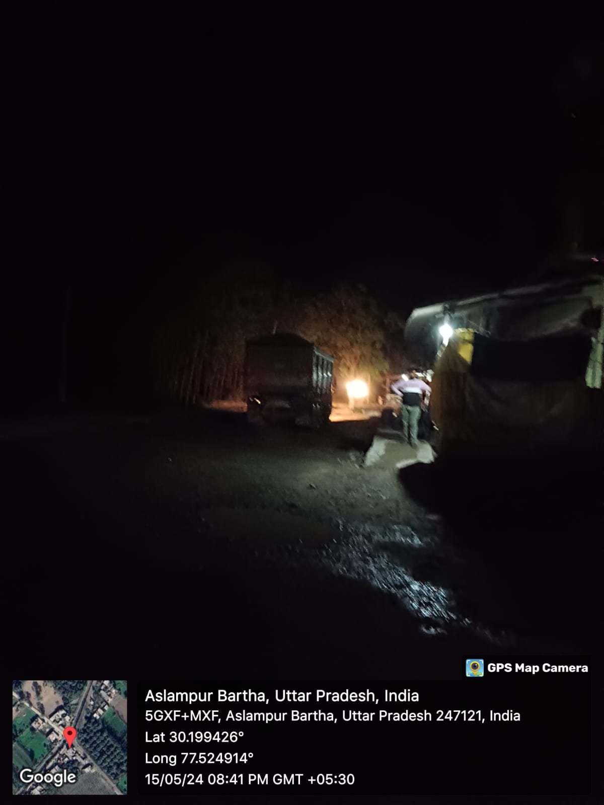 Illegal mining in Saharanpur