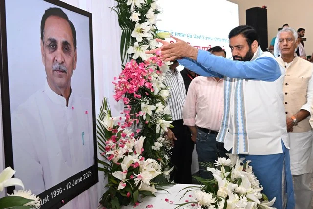 हरियाणा CM ने विजय रूपाणी के निधन पर जताया शोक