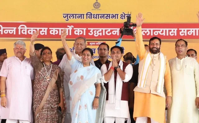 हरियाणा CM नायब सैनी ट्रिपल इंजन सरकार से तेज विकास