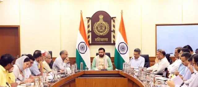 सैनी ने भारतीय मजदूर संघ के साथ की महत्वपूर्ण बैठक