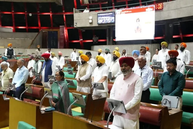 पंजाब विधानसभा में बाढ़ पीड़ित 59 नागरिकों को श्रद्धांजलि