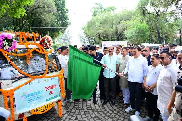 सीएम धामी ने किया स्वच्छ उत्सव-2025 का शुभारंभ