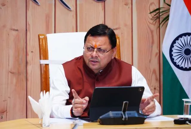 सीएम धामी ने वर्चुअल जुड़कर सुनी जनता की समस्याएं