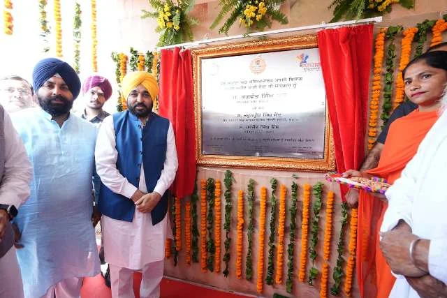 मान ने श्री आनंदपुर साहिब में विरासती मार्ग का शिलान्यास किया