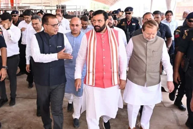 रोहतक में अमित शाह के कार्यक्रमों की तैयारियों की सीएम सैनी ने की समीक्षा