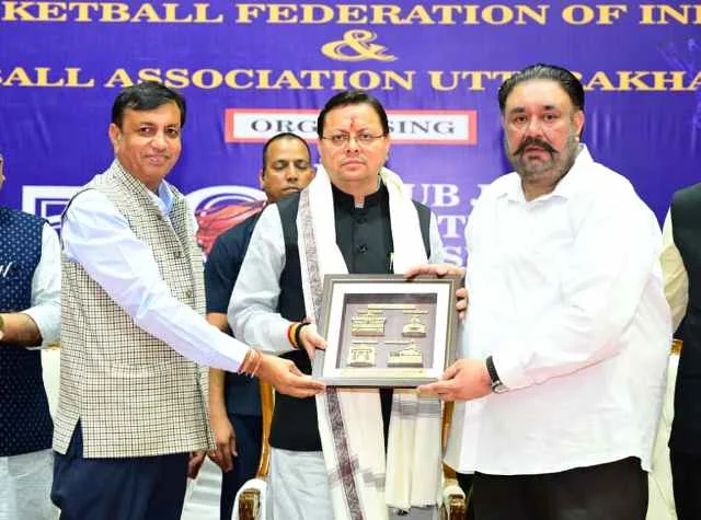 सीएम धामी ने 50वीं सब-जूनियर राष्ट्रीय बास्केटबॉल चैंपियनशिप का किया शुभारंभ