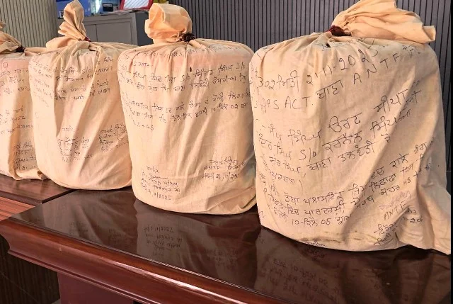 ISI समर्थित ड्रग मॉड्यूल पर बड़ा प्रहार, पंजाब में 50 किलो हेरोइन बरामद