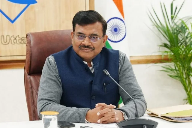 भागीरथी इको सेंसिटिव जोन पर मुख्य सचिव आनंद वर्धन की समीक्षा बैठक