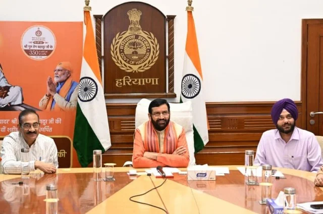 सैनी ने गुरु तेग बहादुर जी की 350वीं जयंती पर प्रतियोगिताओं का किया शुभारंभ