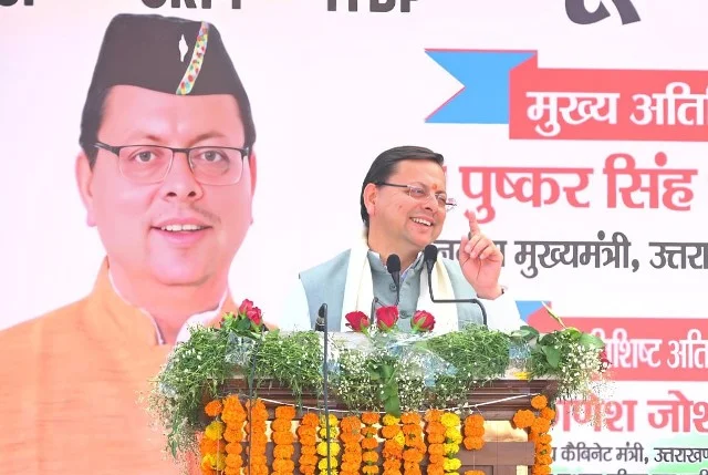 अर्धसैनिक बलों की वीरता हर मोर्चे पर साबित, राष्ट्र की शान बढ़ाई - धामी