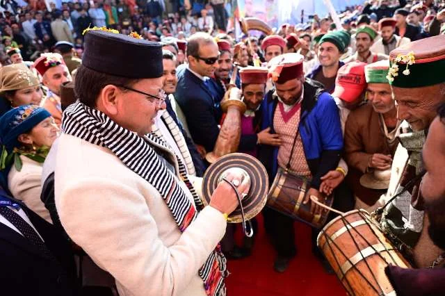 केदारकांठा महोत्सव में पहुंचे सीएम धामी