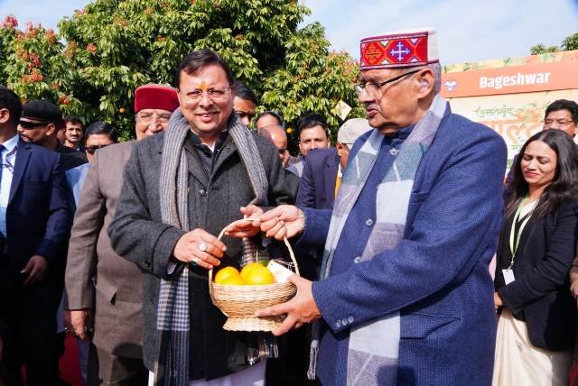 सीएम धामी ने उत्तराखंड माल्टा महोत्सव का किया शुभारंभ