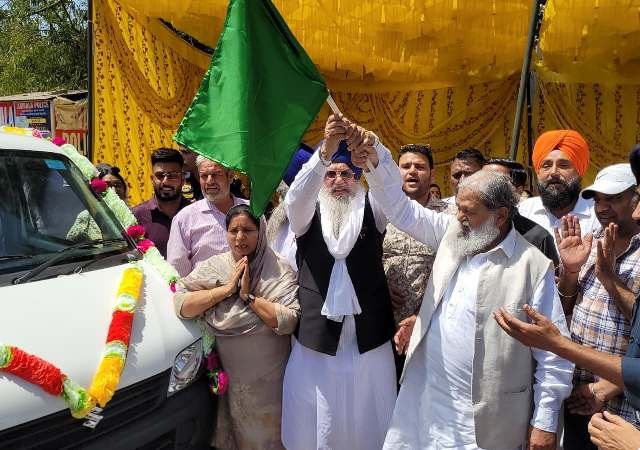 अंबाला कैंट में संगत सेवा फ्री वैन और लंगर सेवा वैन की शुरुआत