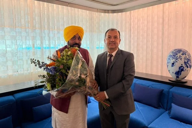 निवेश बढ़ाने के लिए सीएम भगवंत मान नीदरलैंड दौरे पर रवाना