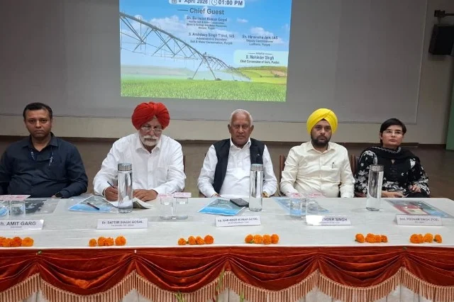 पंजाब में पहली केंद्रीय धुरवी सिंचाई प्रणाली का लुधियाना में उद्घाटन
