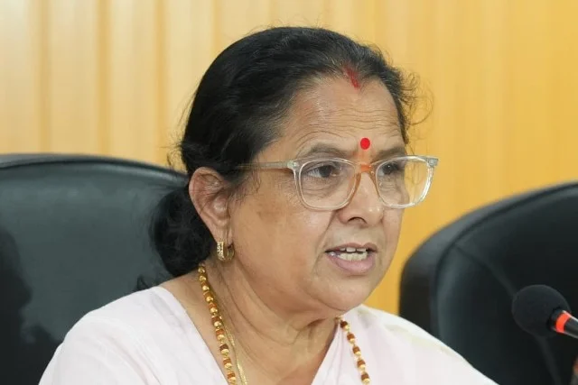 महिला आयोग अध्यक्ष ने नारी शक्ति वंदन अधिनियम पर प्रेस वार्ता की