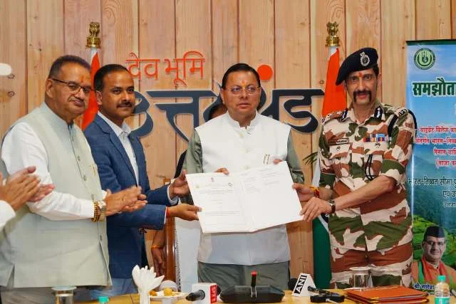 वाइब्रेंट विलेज कार्यक्रम के तहत ITBP और औद्यानिक परिषद के बीच MoU