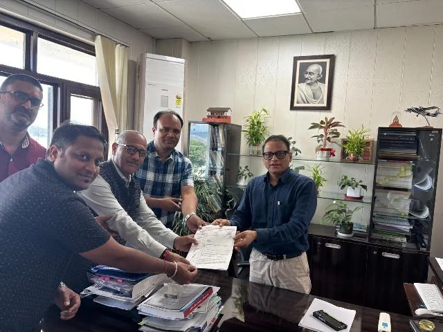 सचिव वित्त से राज्य कर मिनिस्ट्रीयल स्टाफ एसोसिएशन की वार्ता