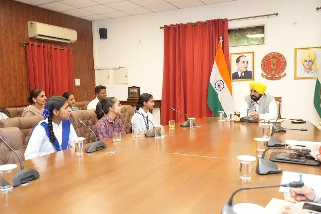 सीएम भगवंत मान बोले—शिक्षा क्रांति के जमीनी स्तर पर दिख रहे नतीजे
