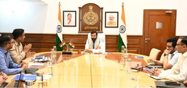 सीएम सैनी ने हरियाणा AI डेवलपमेंट प्रोग्राम की प्रगति की समीक्षा की