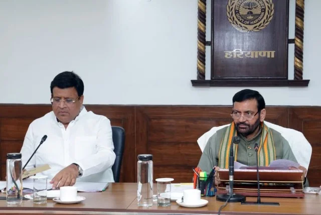 हरियाणा हाई पावर कमेटी की बैठक में दो एजेंडे हुए पास