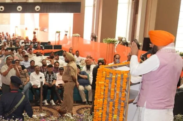 मंडी गोबिंदगढ़ में सीएम सैनी ने उद्योगपतियों को किया संबोधित