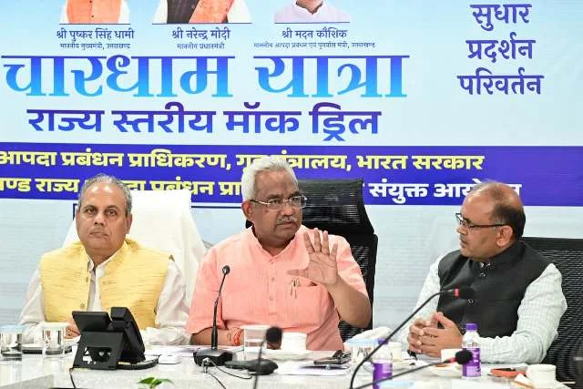मानसून से पहले उत्तराखंड में आपदा तैयारियों की उच्चस्तरीय समीक्षा