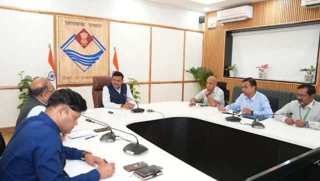 मुख्य सचिव ने आपदा न्यूनीकरण परियोजनाओं की समीक्षा की