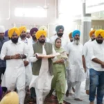 सीएम मान ने गुरुद्वारा जोतीसर साहिब में अरदास कर जताया आभार