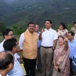 CS ने टिहरी झील क्षेत्र की पर्यटन परियोजनाओं का किया निरीक्षण