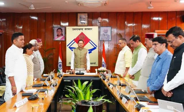 मंत्रिमंडल बैठक में पूर्व CM खंडूड़ी और पद्मश्री जसपाल राणा को दी गई श्रद्धांजलि