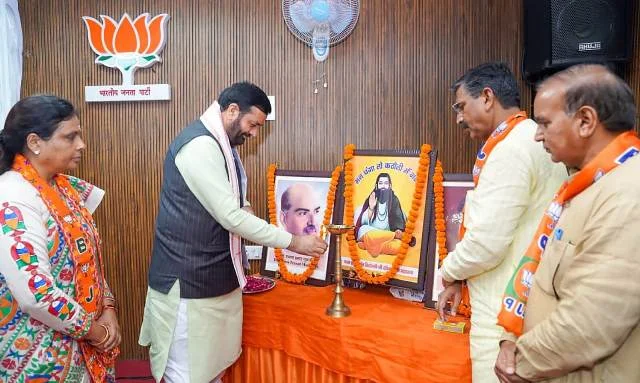 गुरु रविदास की 650वीं जयंती के लिए भाजपा ने तैयार किया व्यापक कार्यक्रम