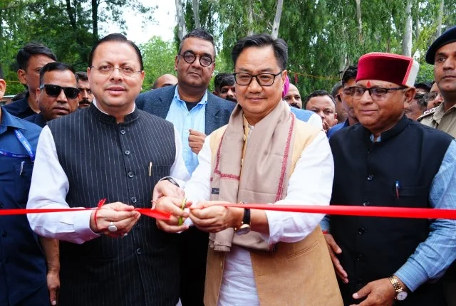 धामी और रिजिजू ने छठे ‘लोक संवर्धन पर्व’ का किया शुभारंभ
