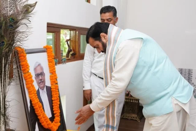 मुख्यमंत्री सैनी ने न्यायमूर्ति महाबीर सिंह सिंधु के निधन पर जताया गहरा शोक