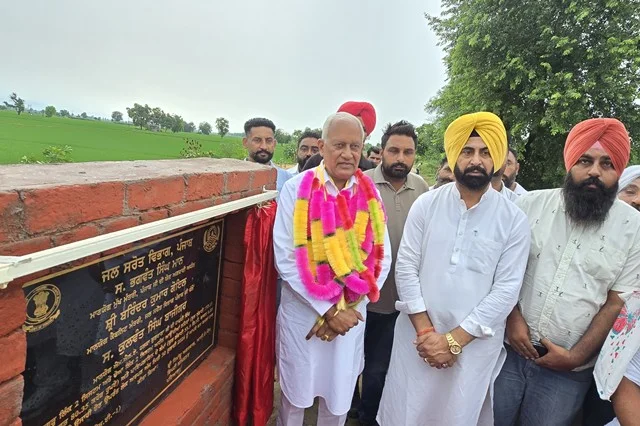 शुतराना क्षेत्र में नहरी सिंचाई परियोजनाओं का उद्घाटन