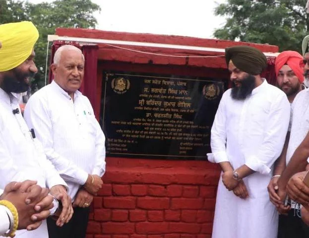 श्री चमकौर साहिब में नहरी सिंचाई परियोजनाओं का उद्घाटन