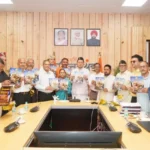 धामी ने उत्तराखंड क्षत्रिय कल्याण समिति की वेबसाइट और स्मारिका का किया विमोचन