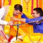 शिव महापुराण कथा में शामिल हुए मुख्यमंत्री धामी