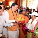 हरिद्वार में शिवभक्त कांवड़ियों का मुख्यमंत्री धामी ने किया भव्य स्वागत