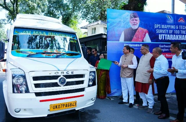 सीएम धामी ने ट्रेक रूट्स के सर्वेक्षण के लिए अभियान दल को किया रवाना