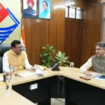 मुख्य सचिव आनन्द बर्द्धन ने संस्कृत संस्थानम् के कार्यों की समीक्षा की