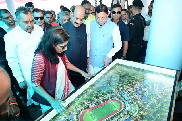 सीएम धामी ने 20.55 करोड़ की पांच योजनाओं का किया शिलान्यास-लोकार्पण