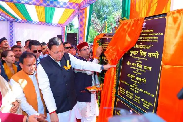 सीएम धामी ने श्रीनगर में योजनाओं का किया लोकार्पण-शिलान्यास