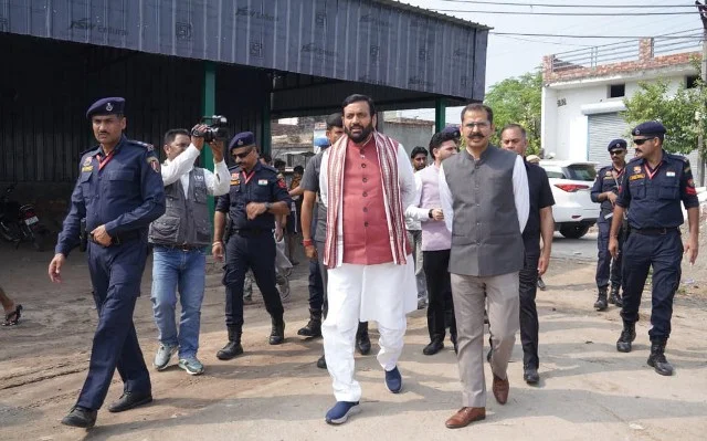 सीएम सैनी ने पैतृक गांव मंगौली जाटान में तालाब का किया निरीक्षण