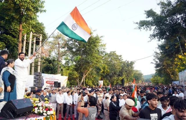 ‘रन फॉर यूनिटी’ में सीएम सैनी ने दिया एकता का संदेश